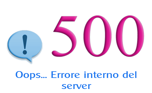 Errore 500